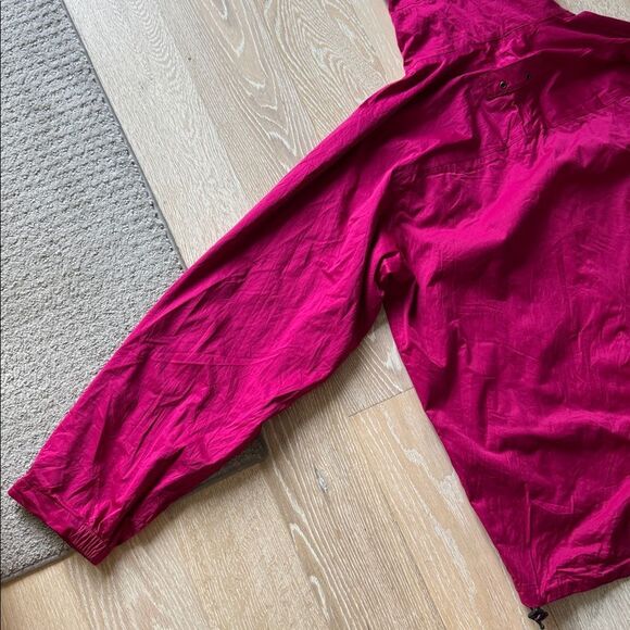 SAIL Always Ready Packable Rain Jacket Hot Pink SzL - Picture 12 of 13